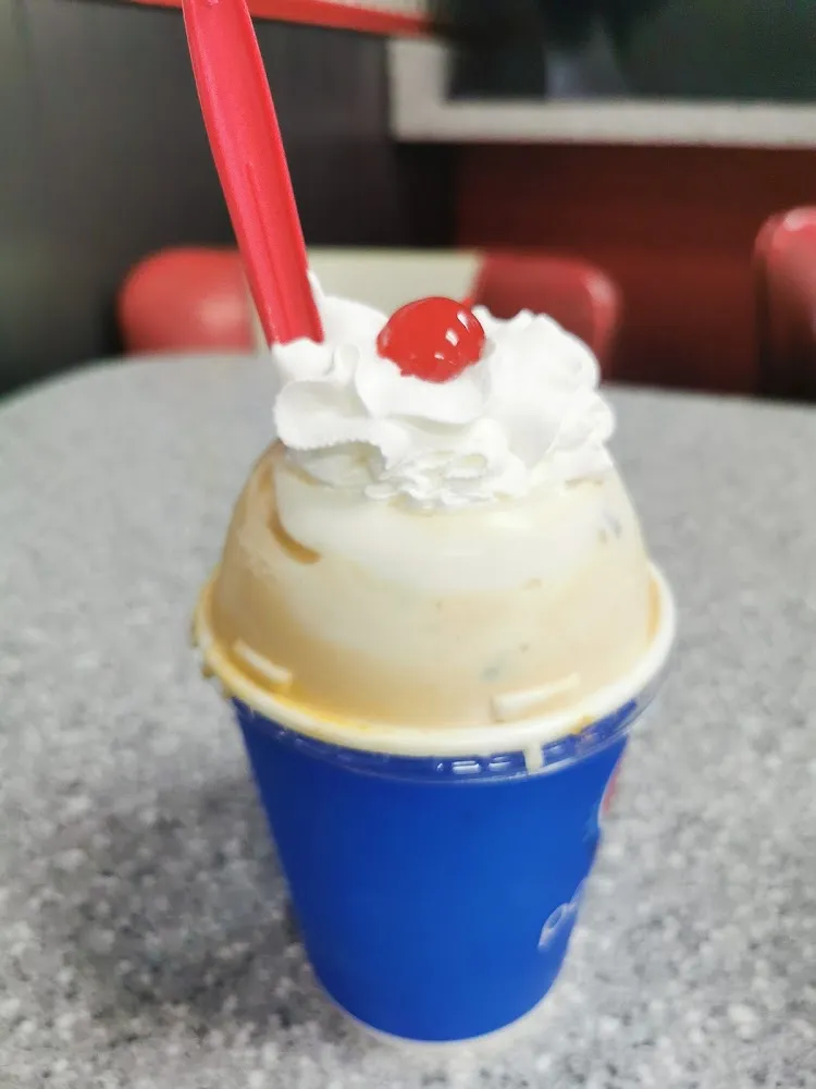 Pumpkin Chocolate Chip Milkshakes